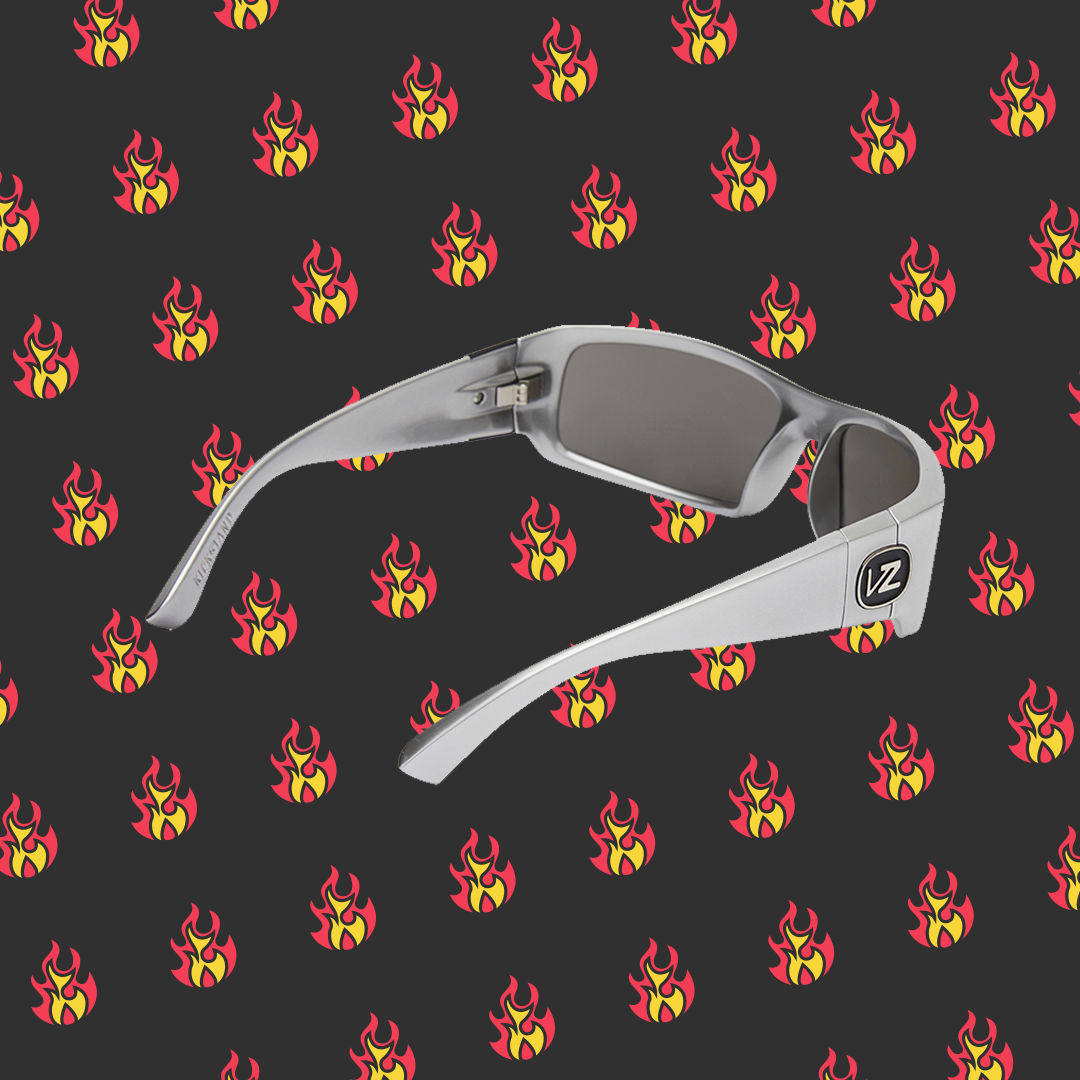 Kickstand Guy Fieri Silver Chrome Sunglasses Guy Fieri Store