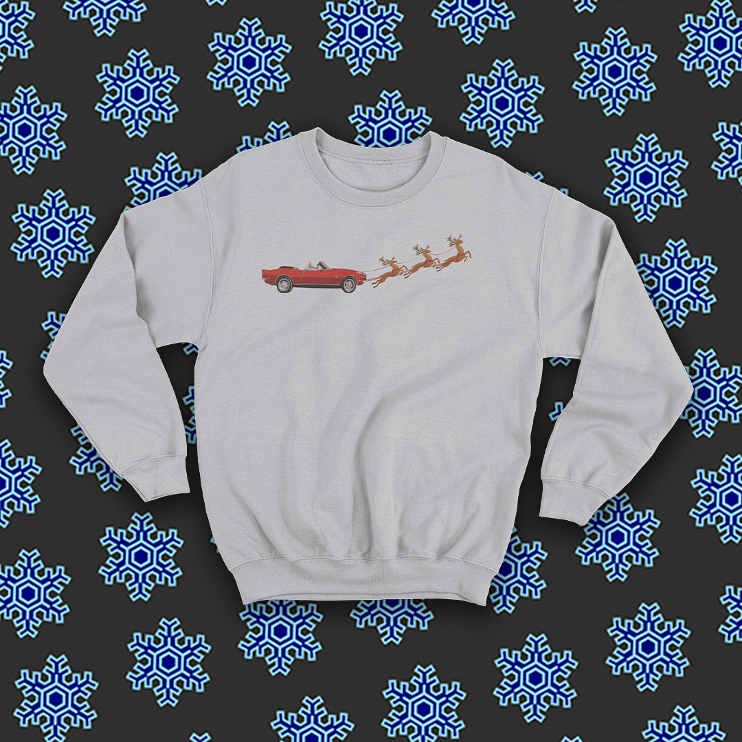 Santa s Camaro Crewneck Guy Fieri Store