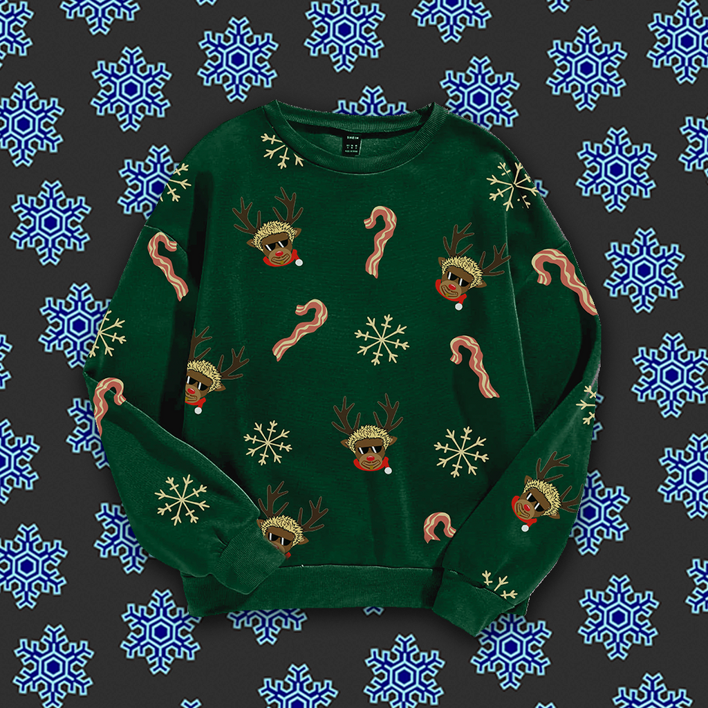 Reindeer Guy Holiday Sweater